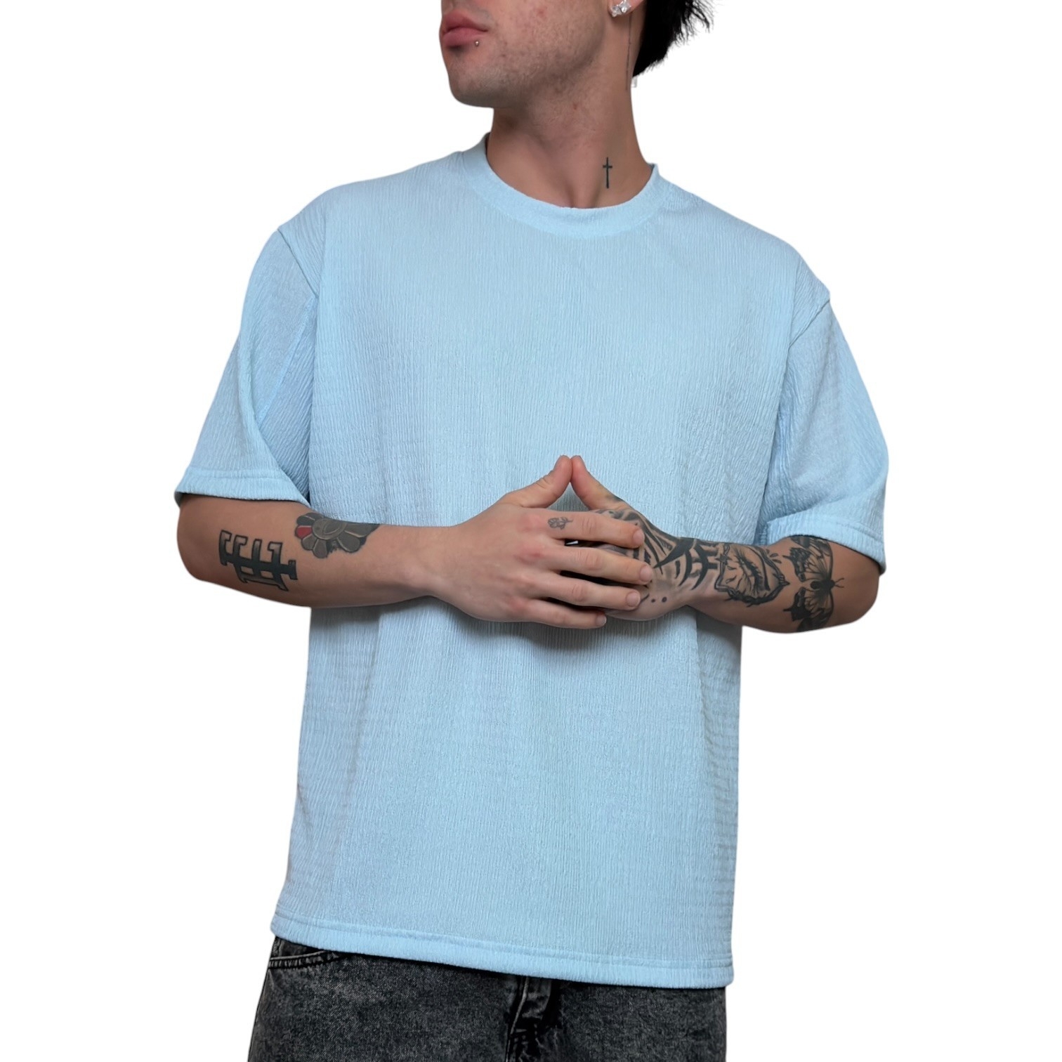 Remeras de Hawai Celeste - Imagen 2