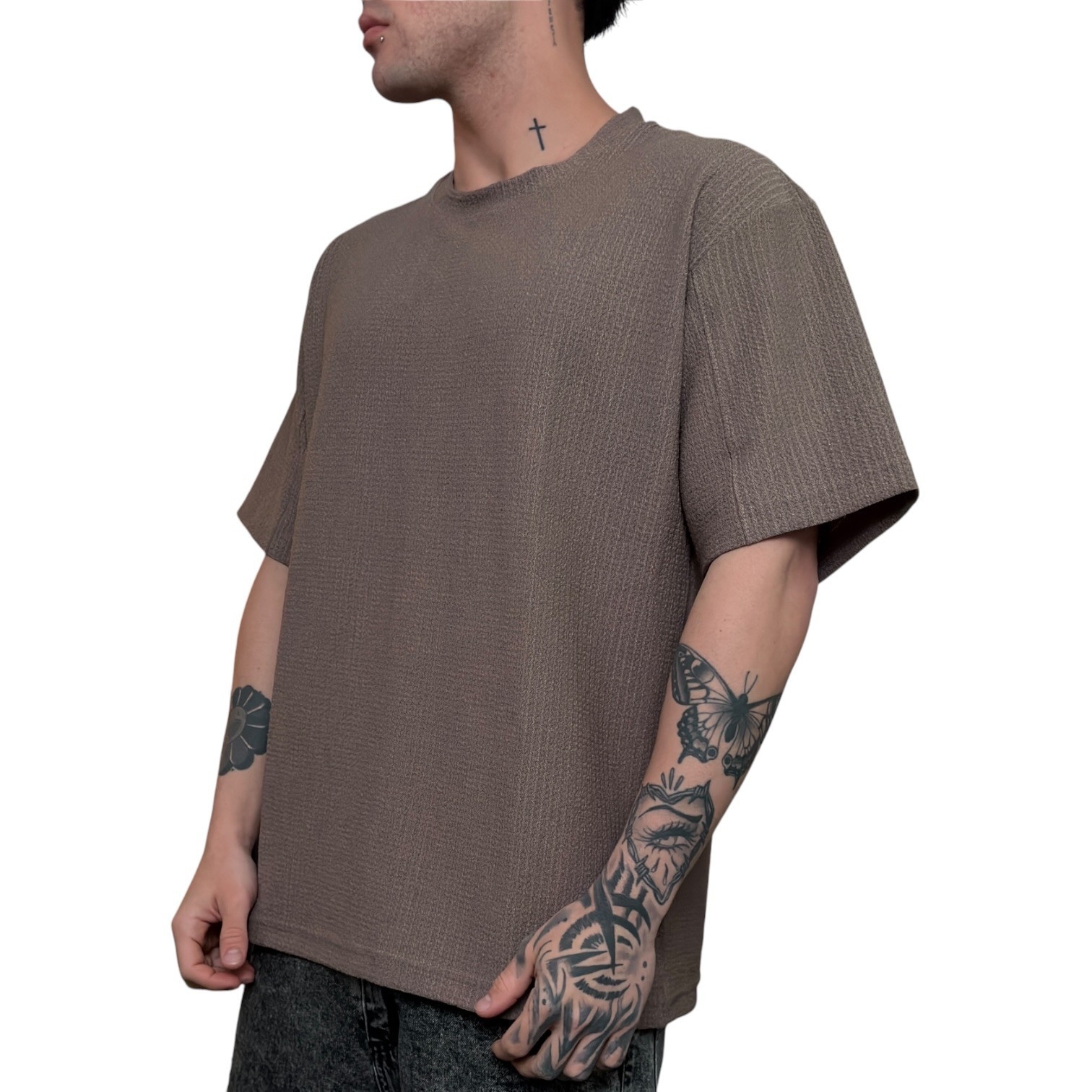 Remeras de Hawai Visón Oscuro - Imagen 3