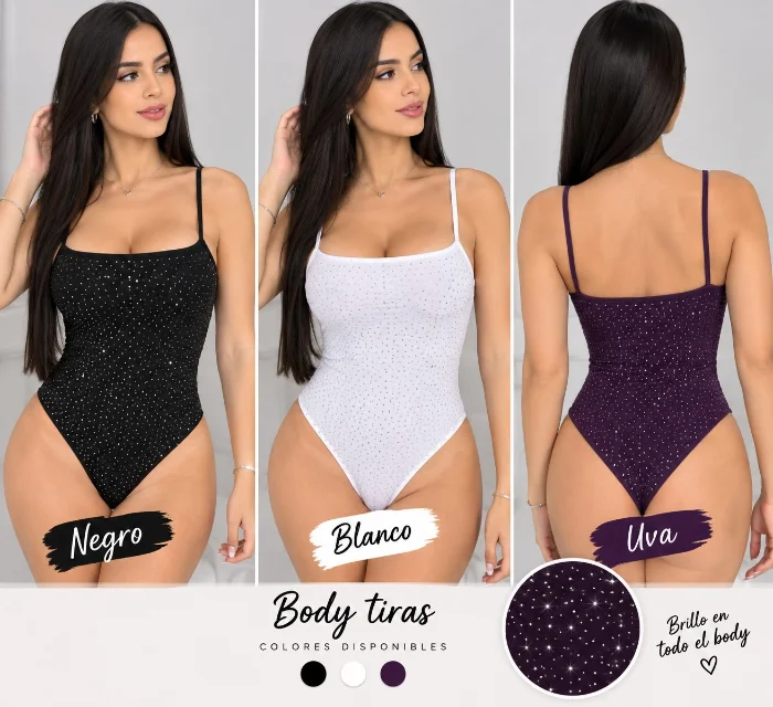 Body Musculosa con Brillo