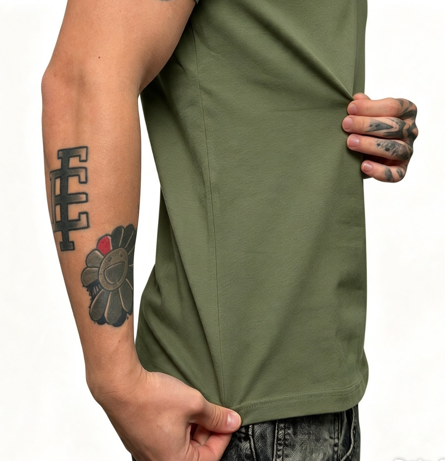 Remera Slim Fit de Algodón con Licra Curva - Imagen 2