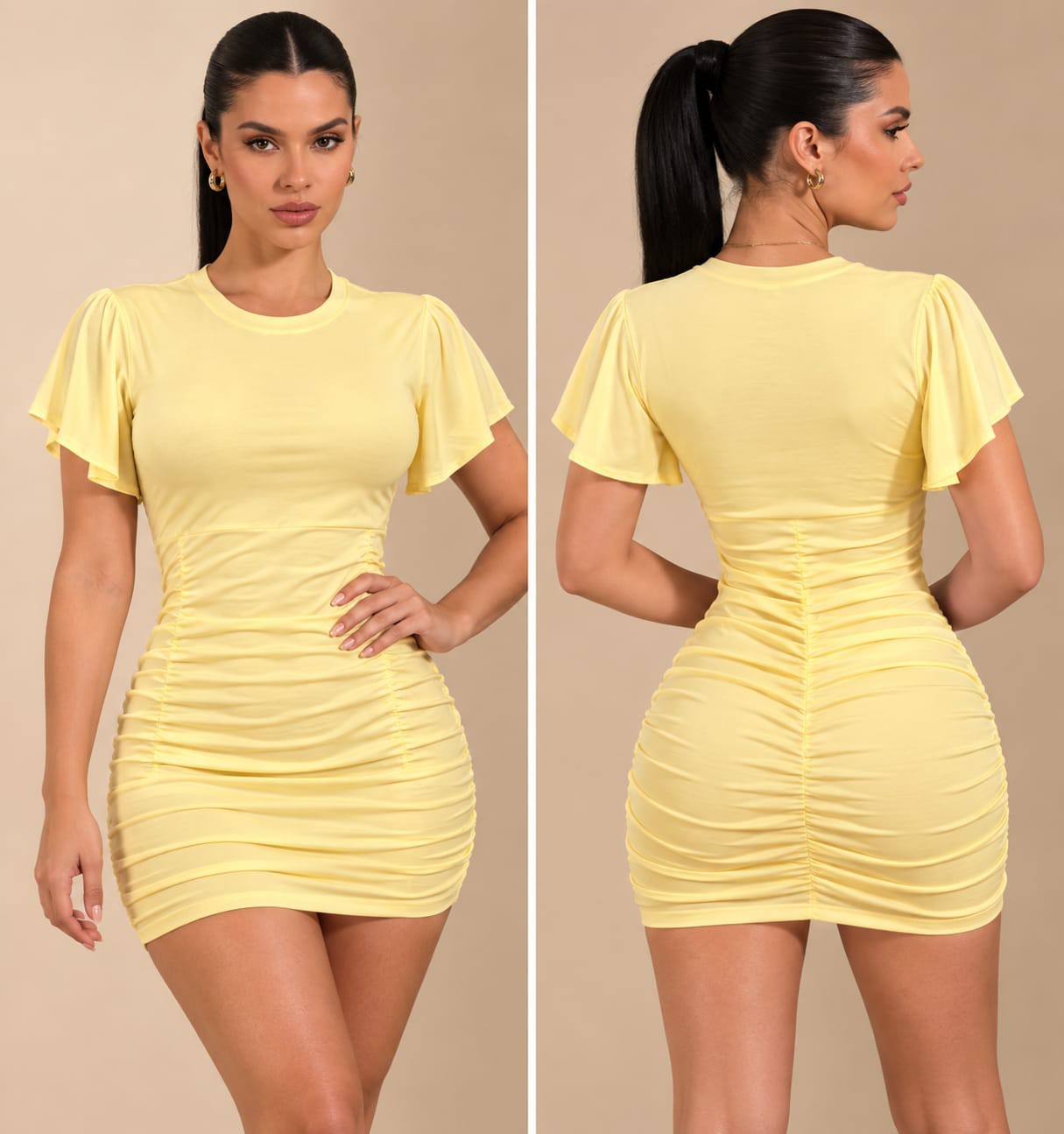 Disponible Vestido Vorta con Manga Bolado - Imagen 2