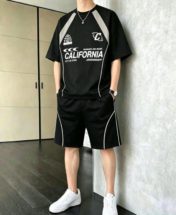 Remeras  con Vivos de Algodón Peinado 24/1