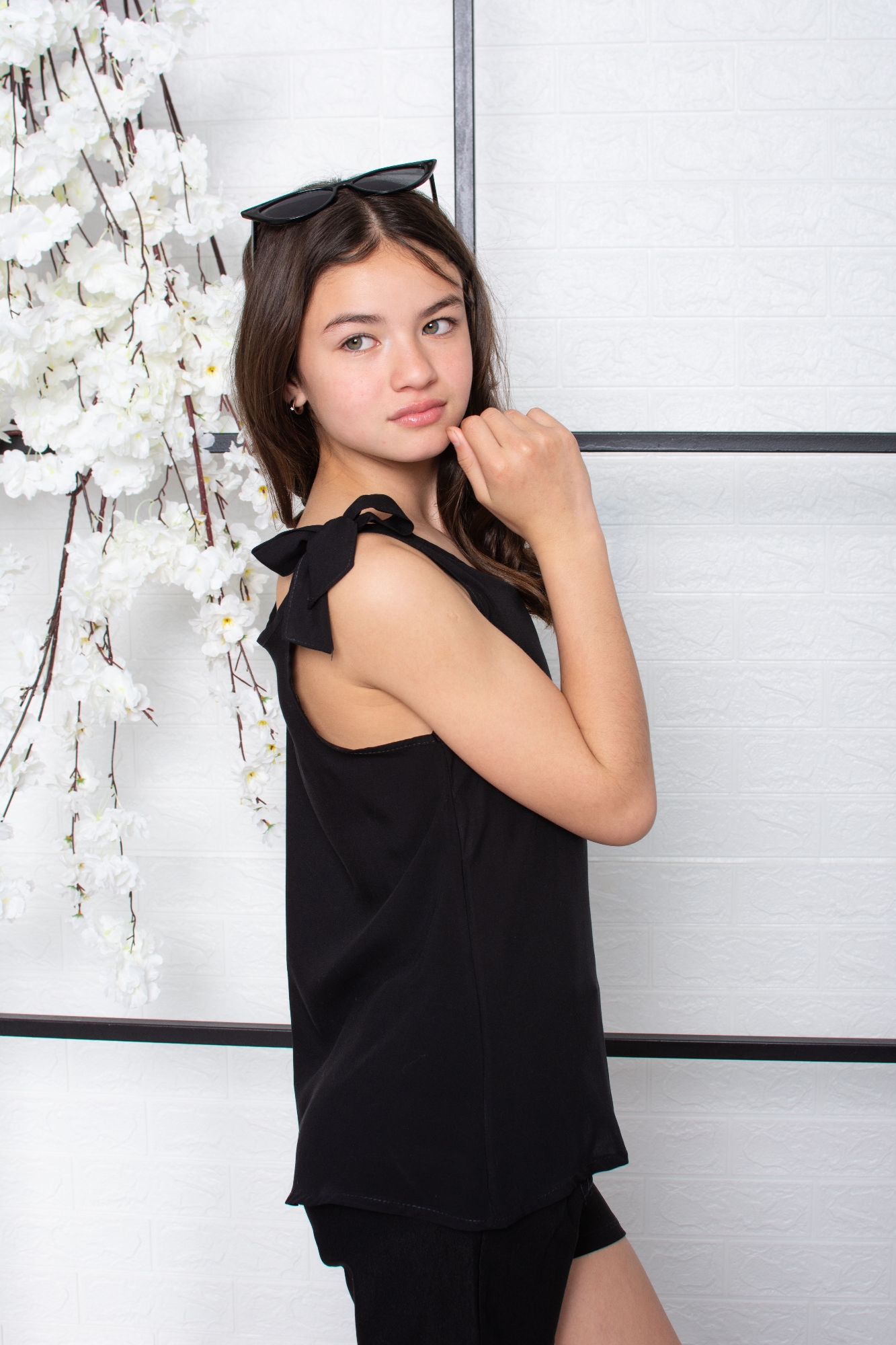Camisola Helena Corte para Hacer Delicado Moño en los Brazos - Imagen 4