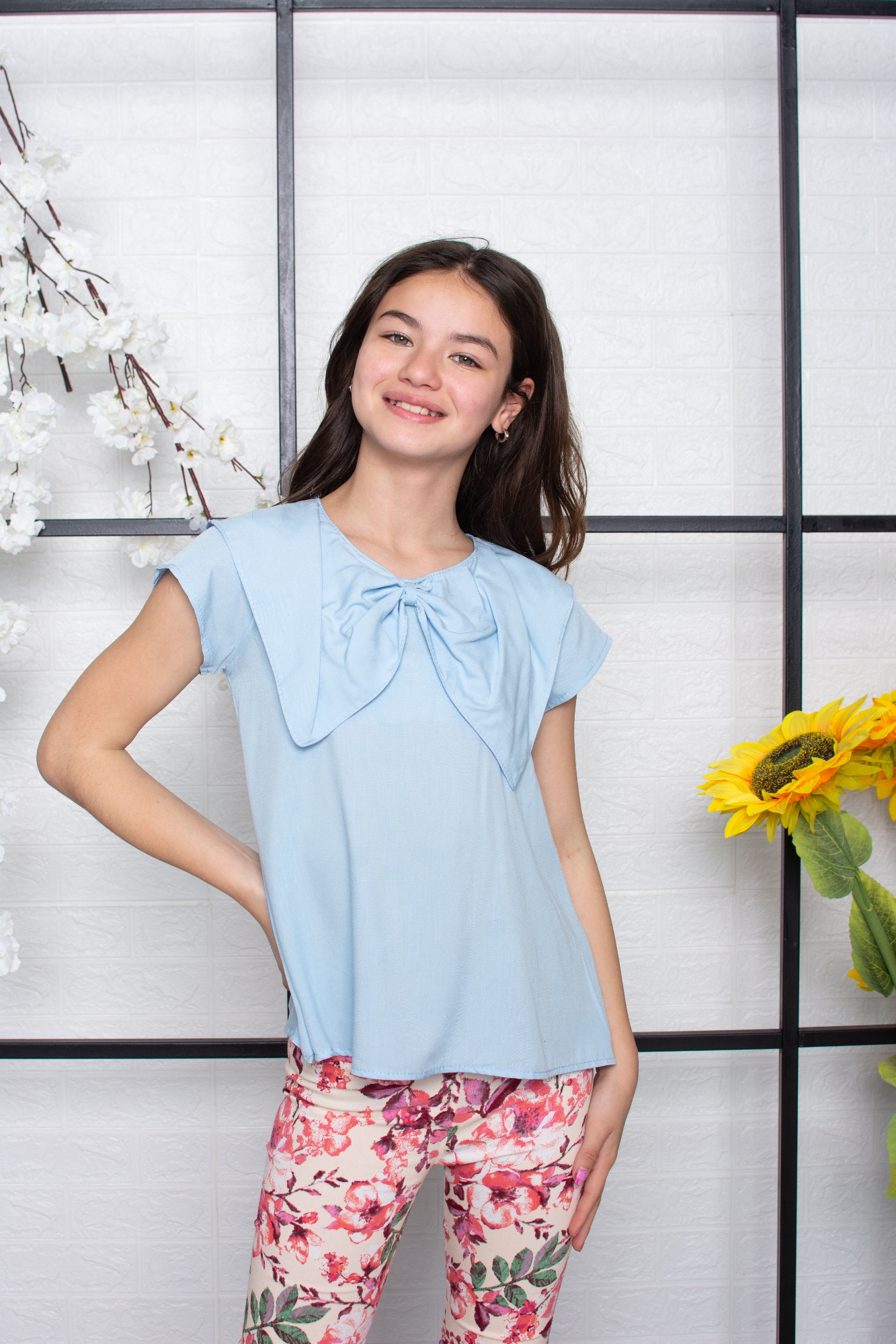 Camisola Magali C/bonda Tipo Moño Todo Adelante - Imagen 5
