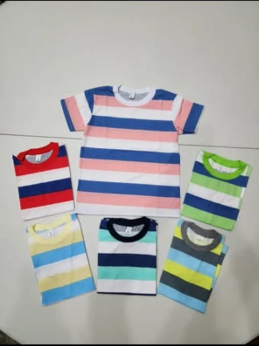 Remera Rayado Alg/peinado de Nene