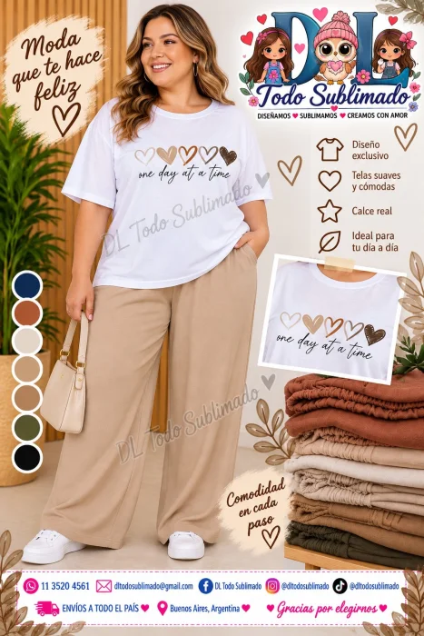 Remera Manga Mariposa