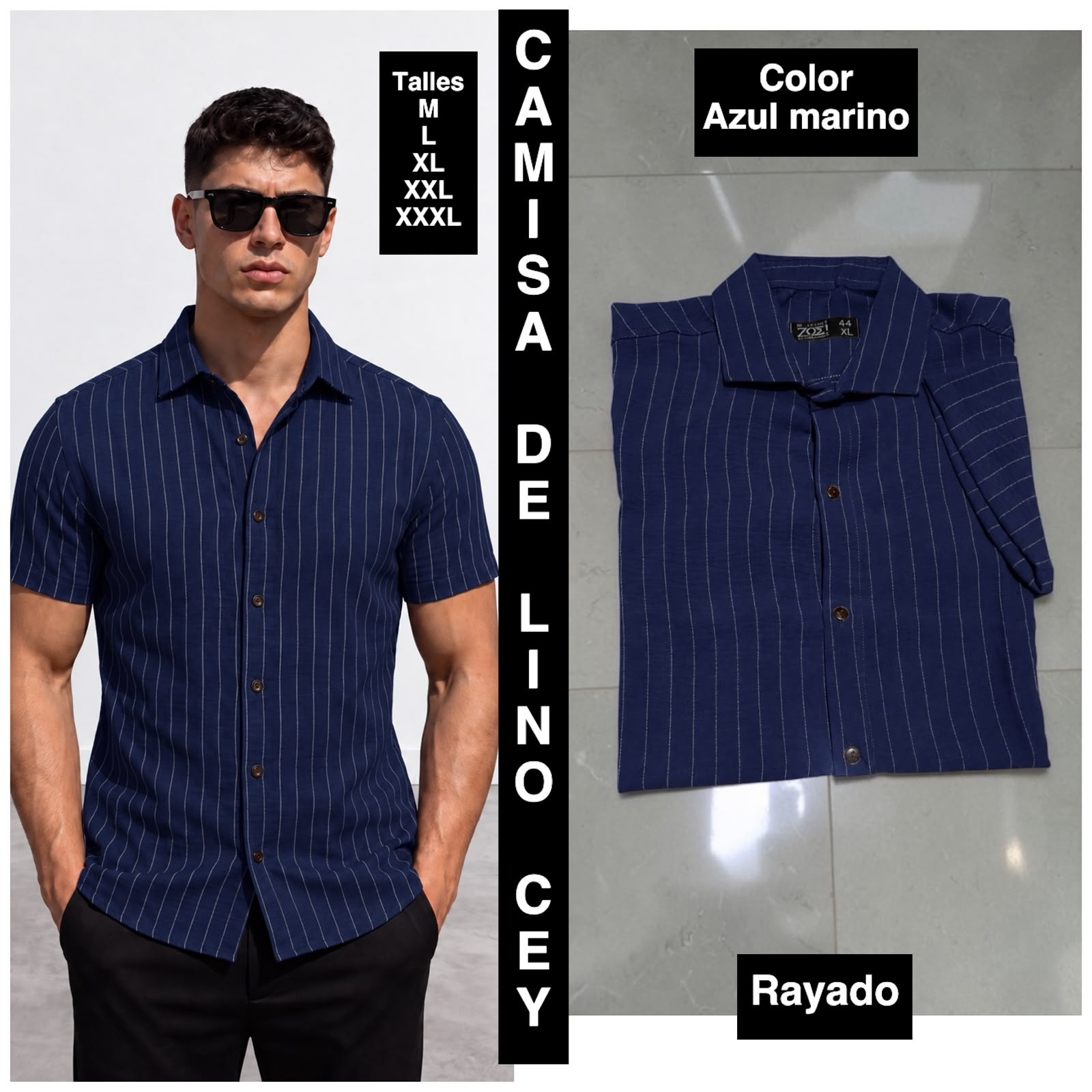 Camisa de Lino Cey - Imagen 6