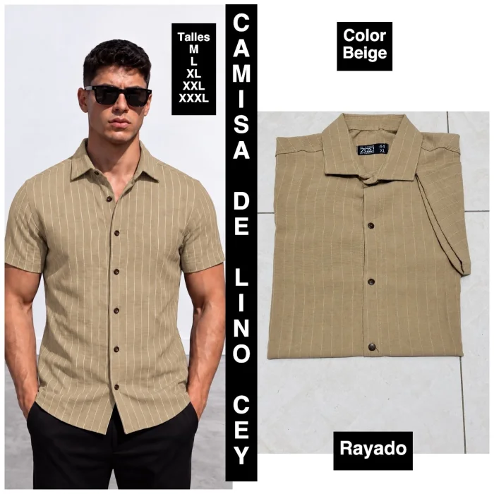 Camisa de Lino Cey