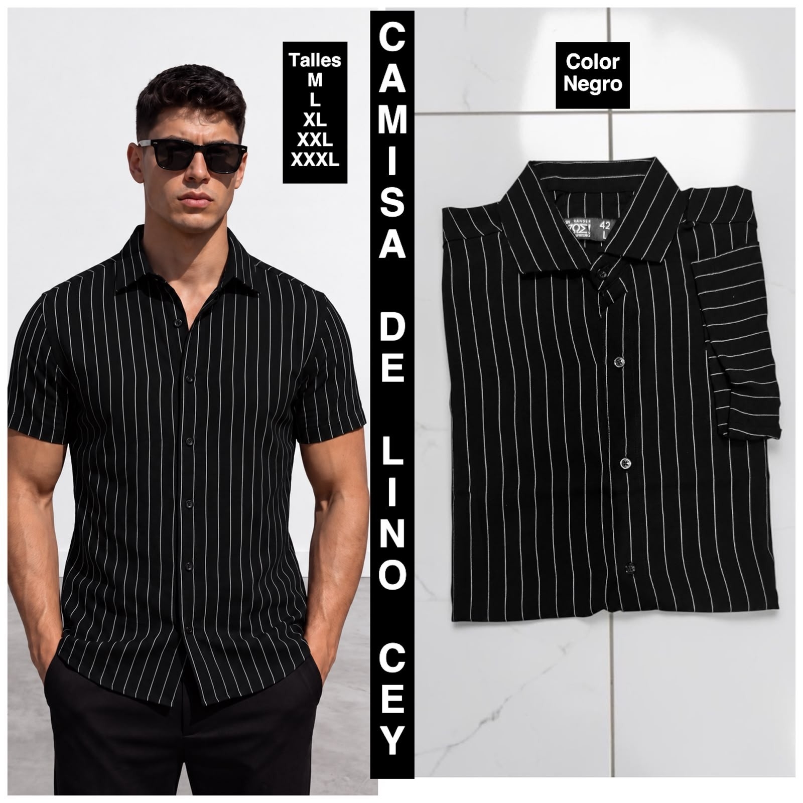 Camisa de Lino Cey - Imagen 2