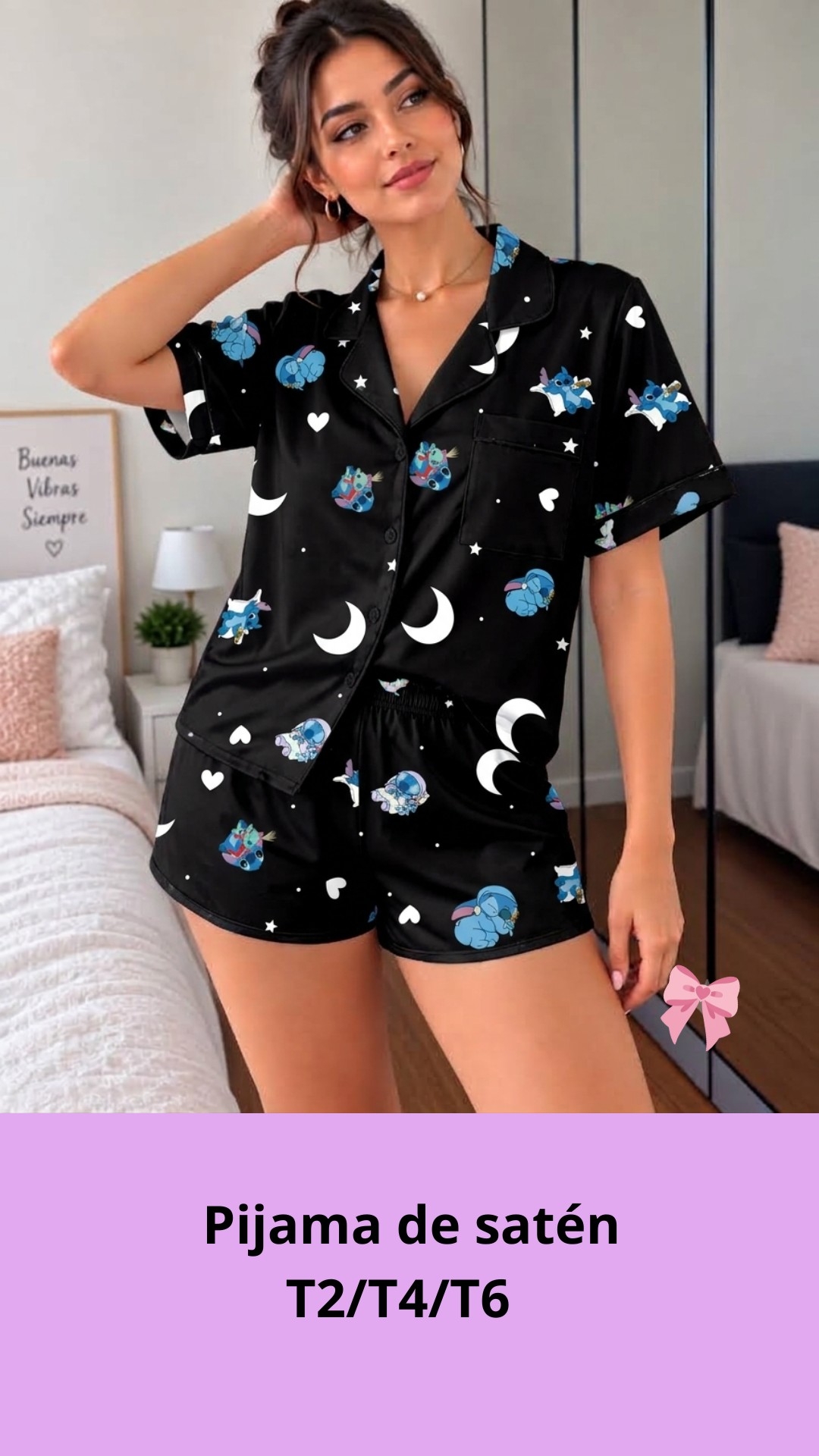 Pijamas de Satén - Imagen 5