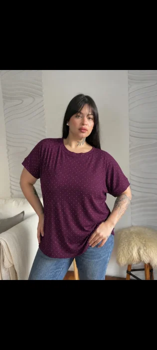 Blusa Strass Curvy
