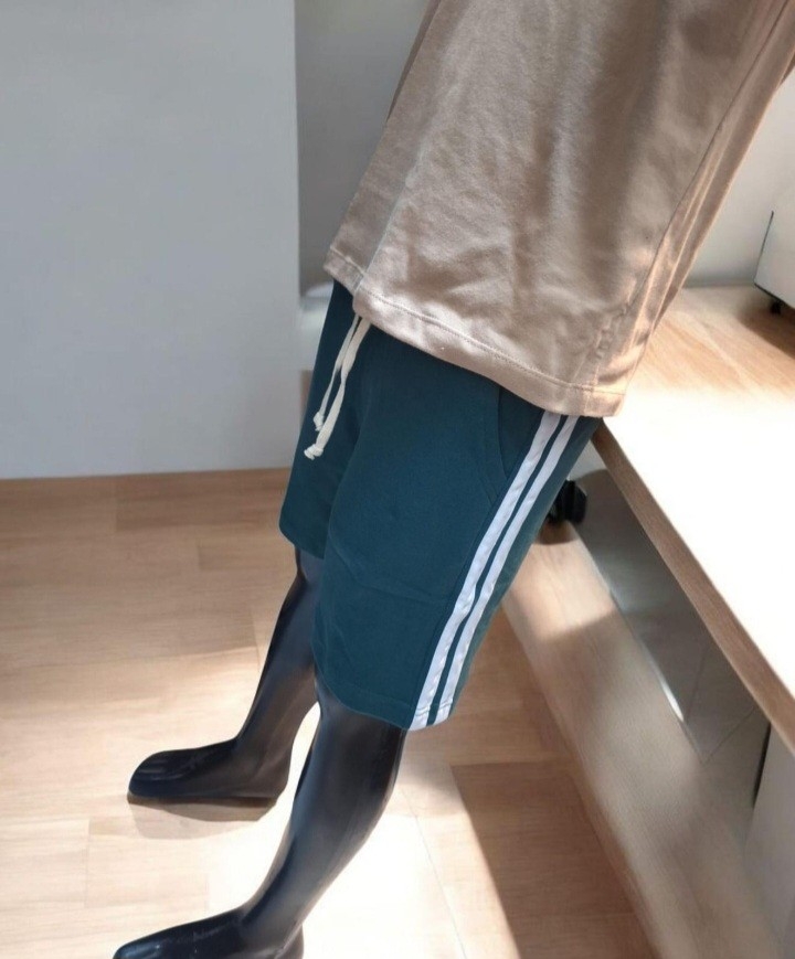 Bermudas de Algodón de Líneas - Imagen 4
