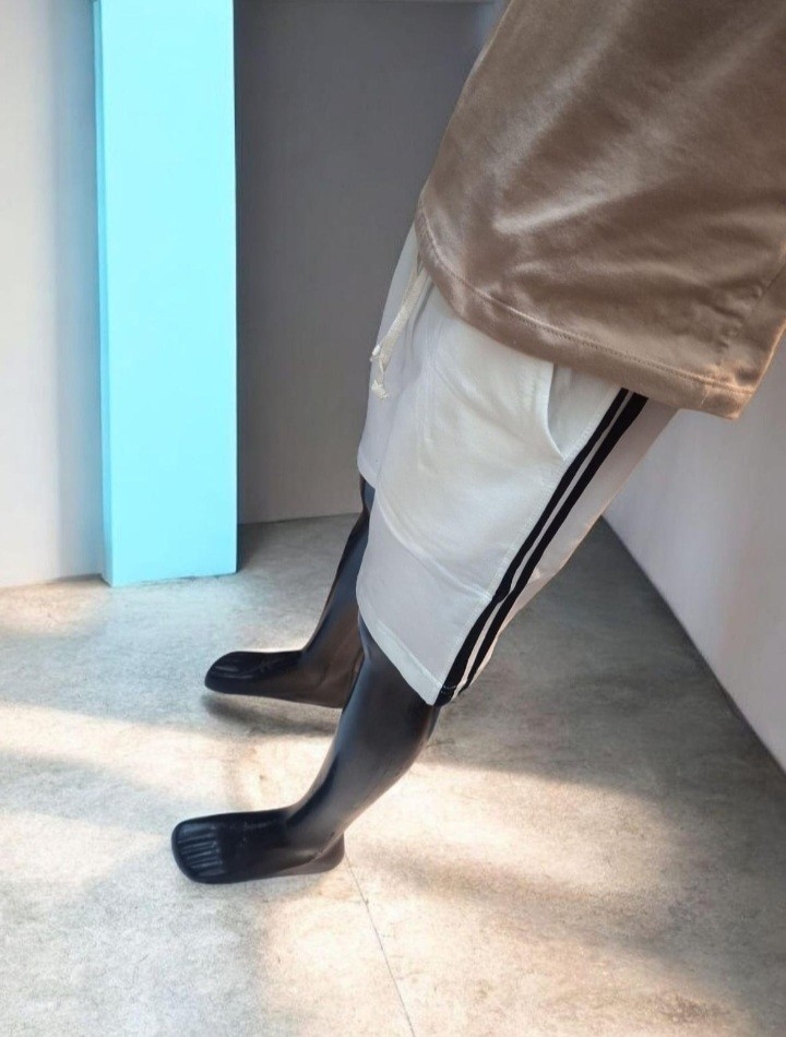 Bermudas de Algodón de Líneas - Imagen 5