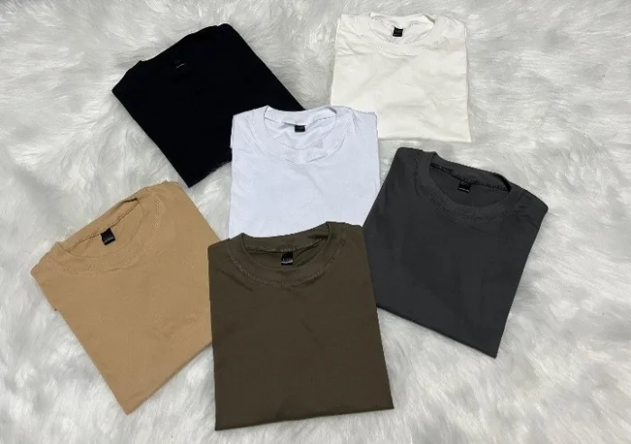 Remeras Básicas Lisas Algodón