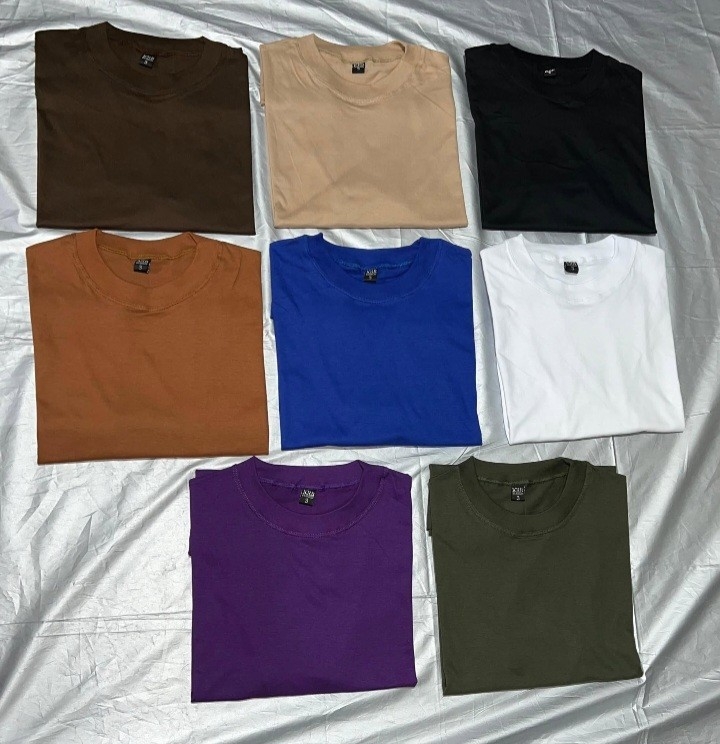 Remeras Básicas Lisas Algodón - Imagen 4