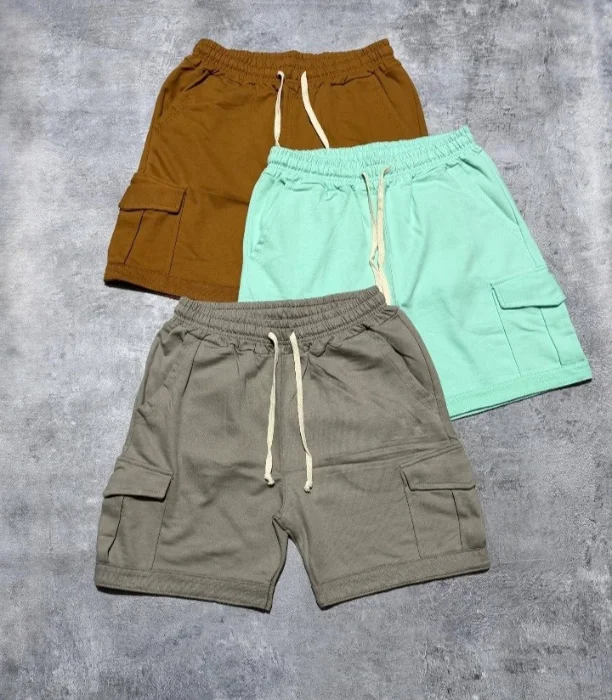 Bermudas Cargo de Algodón