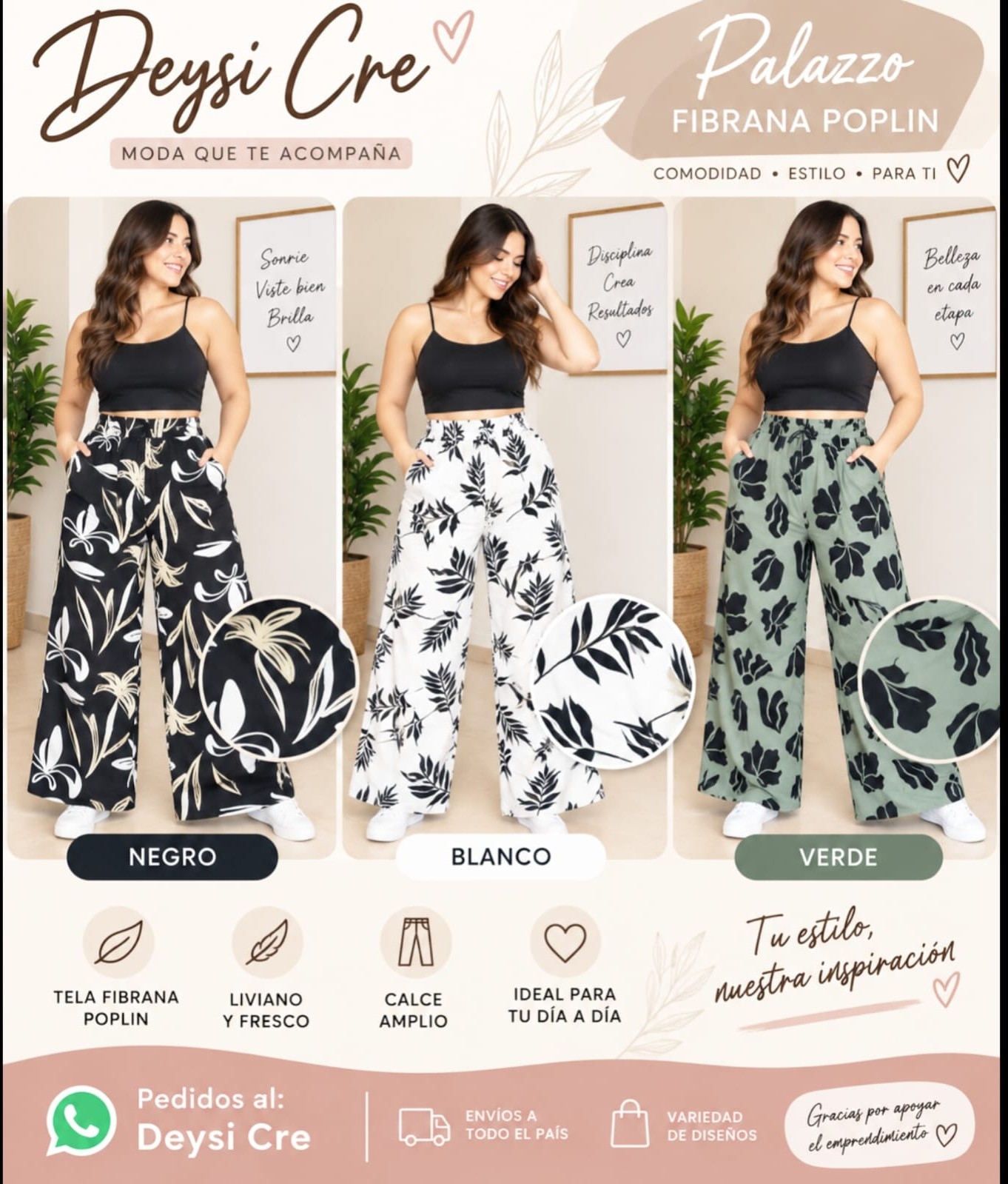 Palazo Fibrana Poplin - Imagen 2