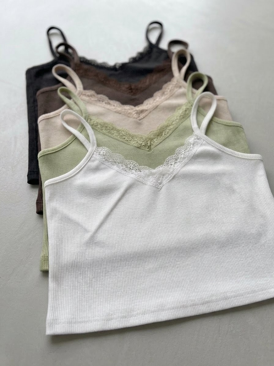 Top Puntilla Tiras Musculosa - Imagen 4