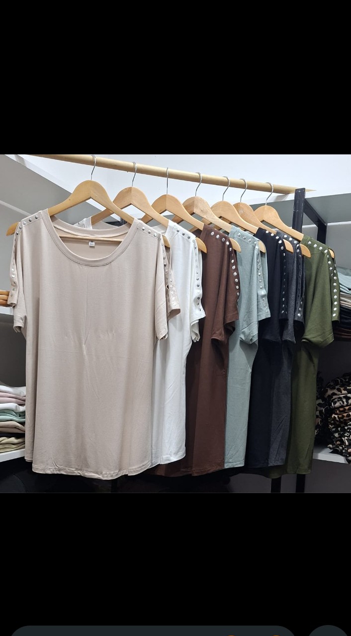 Remeras De. Modal Viscosa - Imagen 2