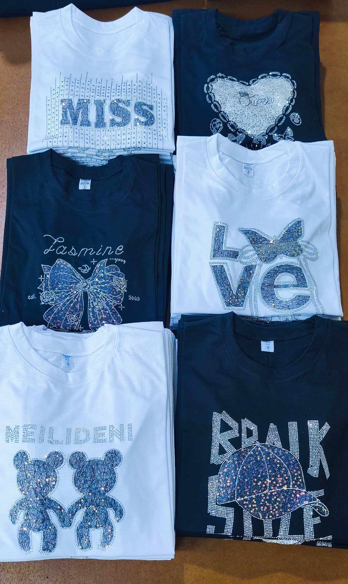 " Remera de Dama C/ Stras  " - Imagen 3