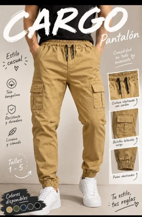 Jogger Cargo Hombre