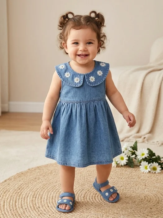 Vestido de Beba Cuello Bebé