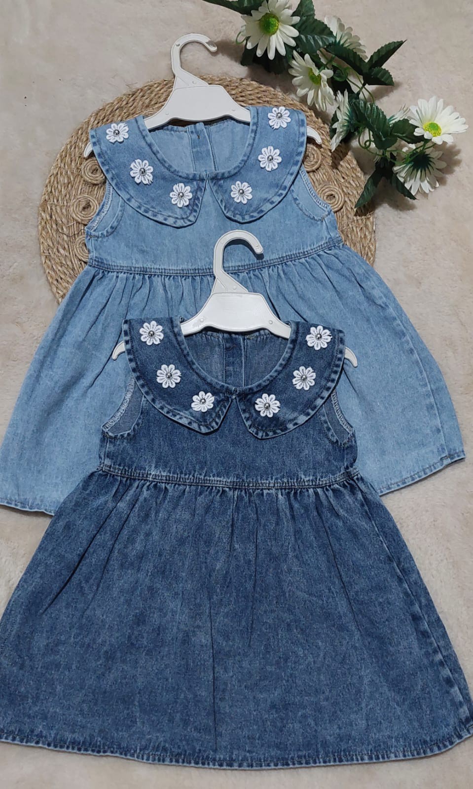 Vestido de Beba Cuello Bebé - Imagen 3
