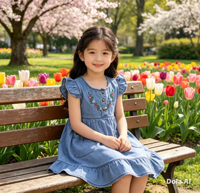 Vestidos de Niña Jeans