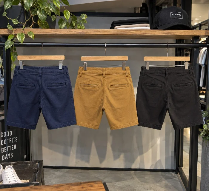 Bermuda Bolsillo Chino Gabardina