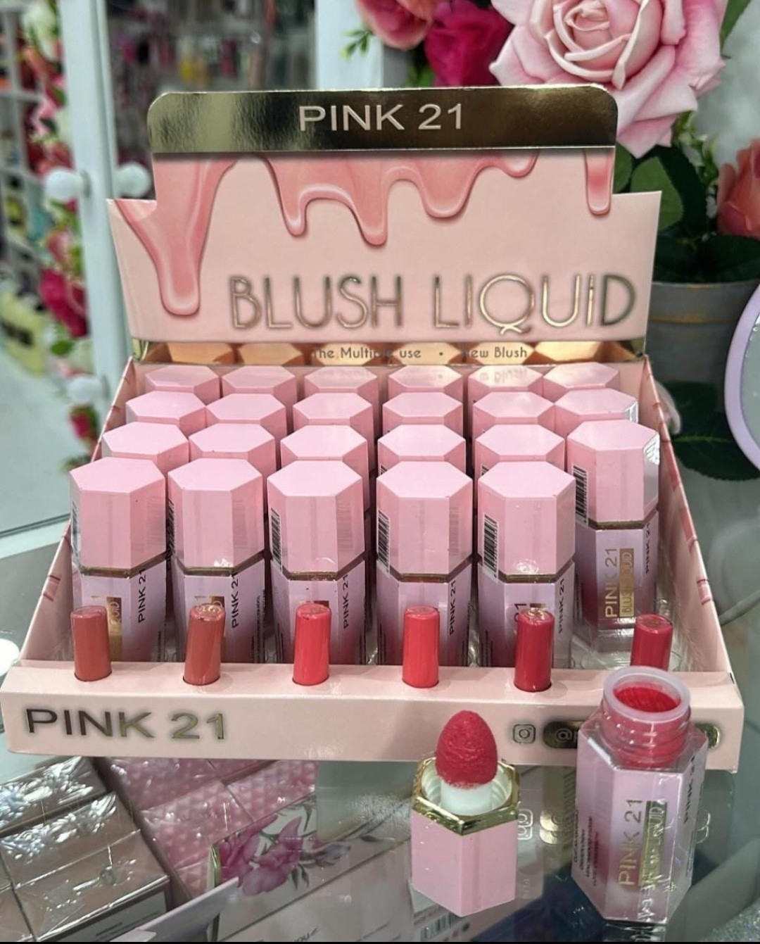 Rubor Liquido  Pink21 - Imagen 2