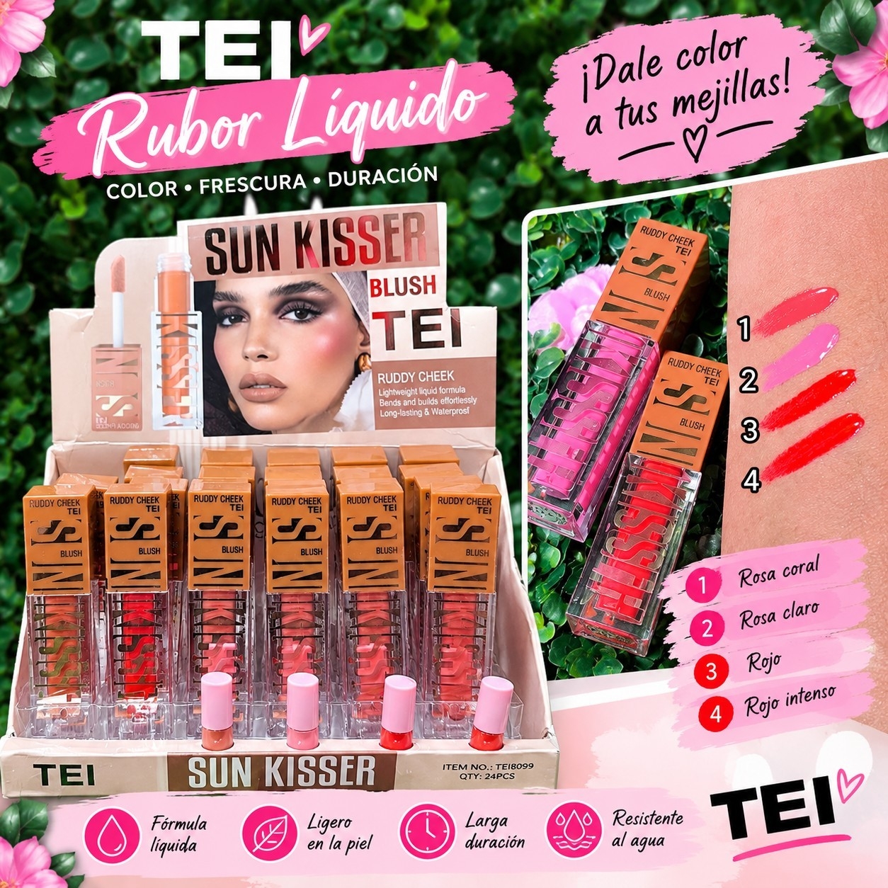 Rubor Liquido Tei - Imagen 2