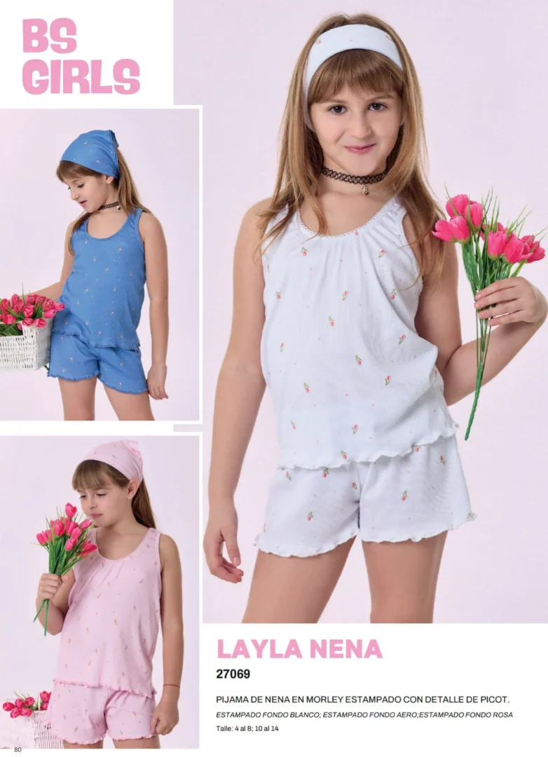 Pijama Layla Modal Bianca Secreta - Imagen 1