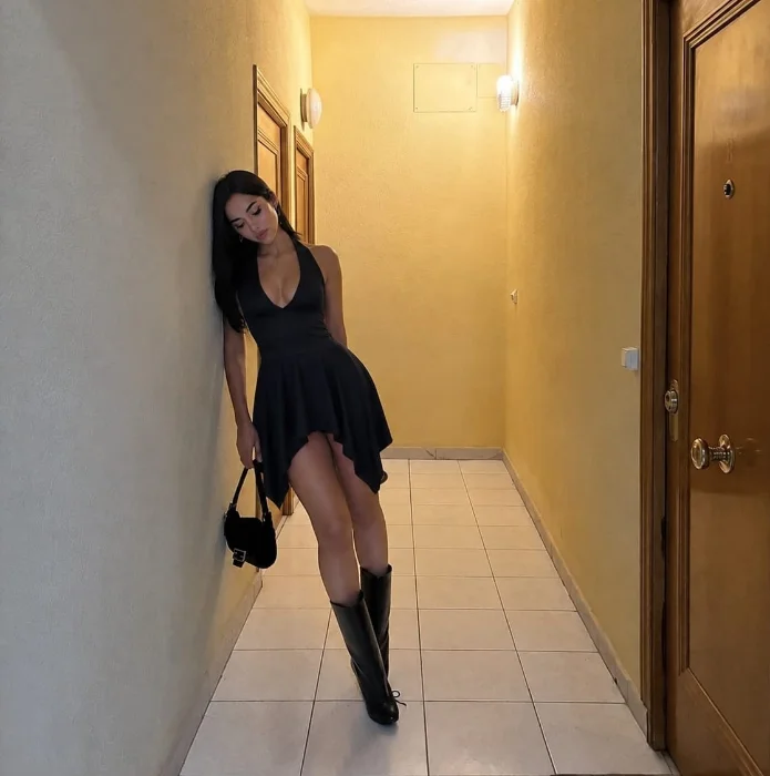 Vestidos Cortos/vestidos para Salir/vestido Marilyn/vestido con Volado/vestido Escote