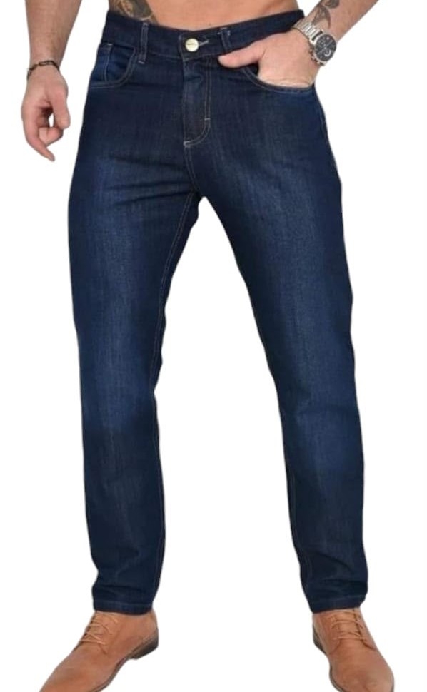 Pantalón Jeans Corte Clasico Rigidos - Imagen 3