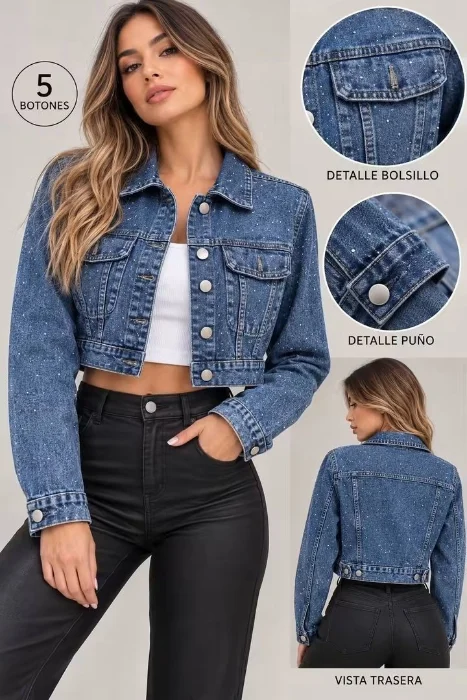Campera Strass