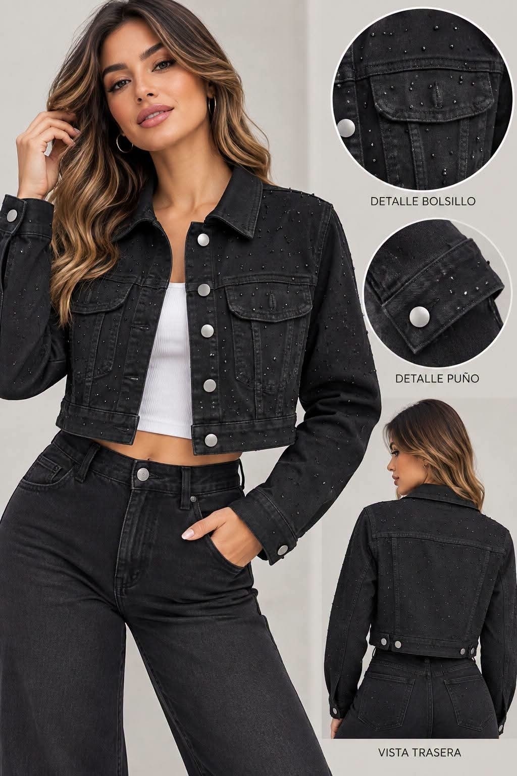 Campera Strass - Imagen 3