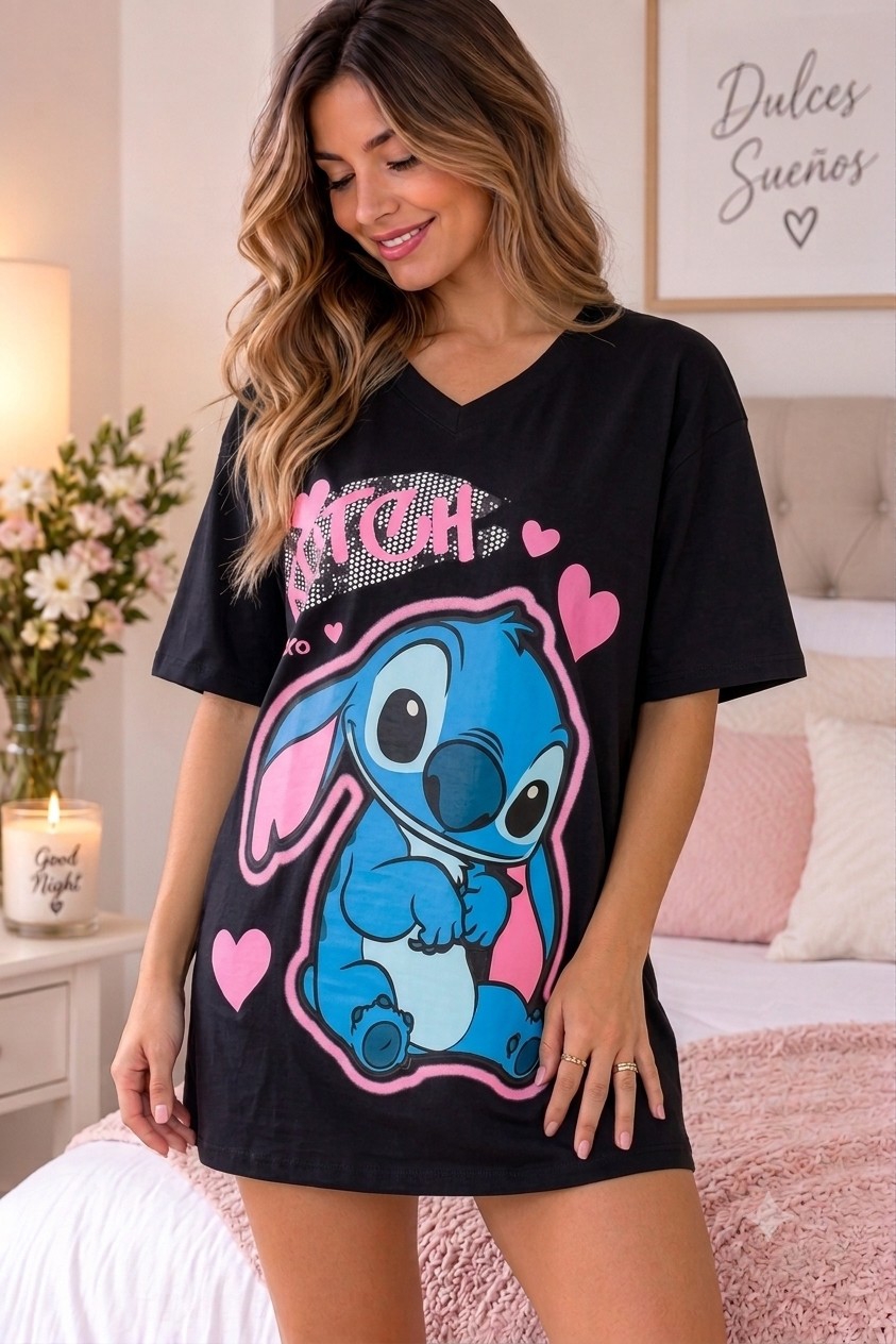 Remerón Stitch Algodón - Imagen 2