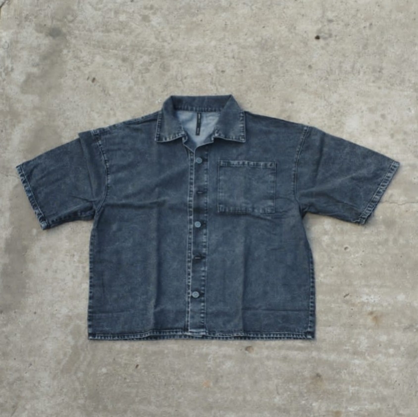 Camisa Boxy de Jean - Imagen 3