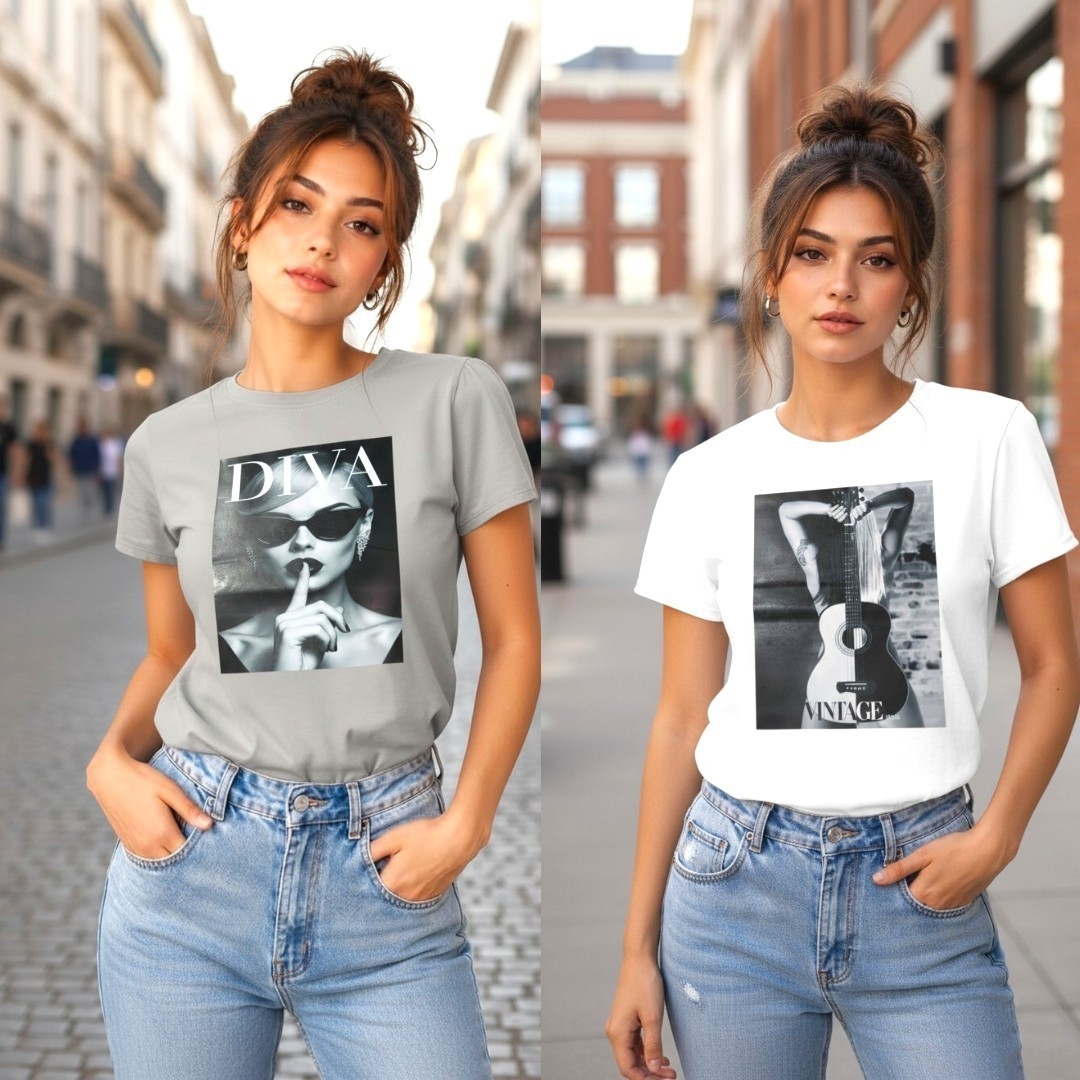 Remera Bebytee de Dama Talle Único Abarca un Talle 3rn Modal Soft - Imagen 3