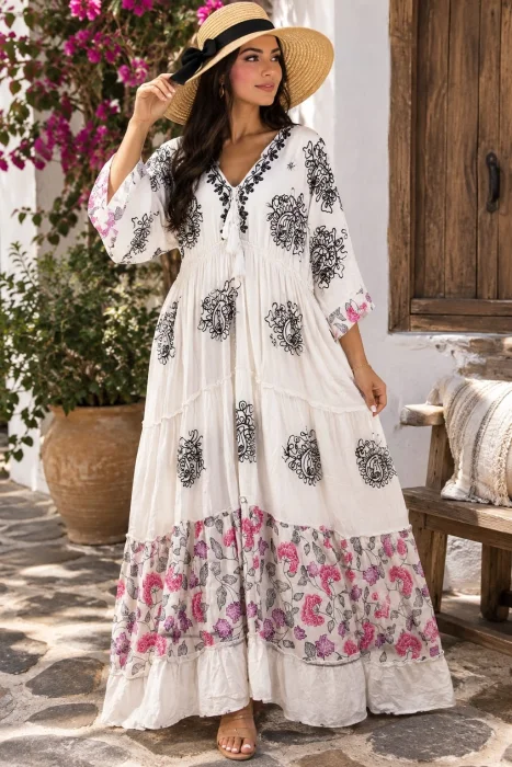 Vestido Indu Importado