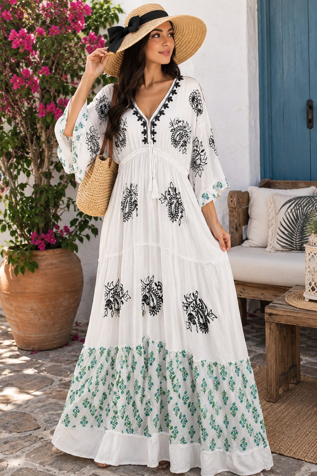 Vestido Indu Importado - Imagen 2