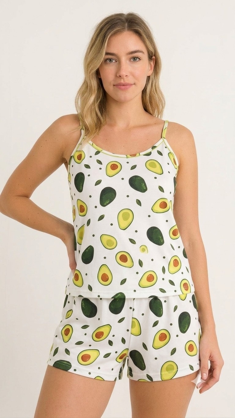 Conjunto Pijama Musculosa con Tiritas - Imagen 2