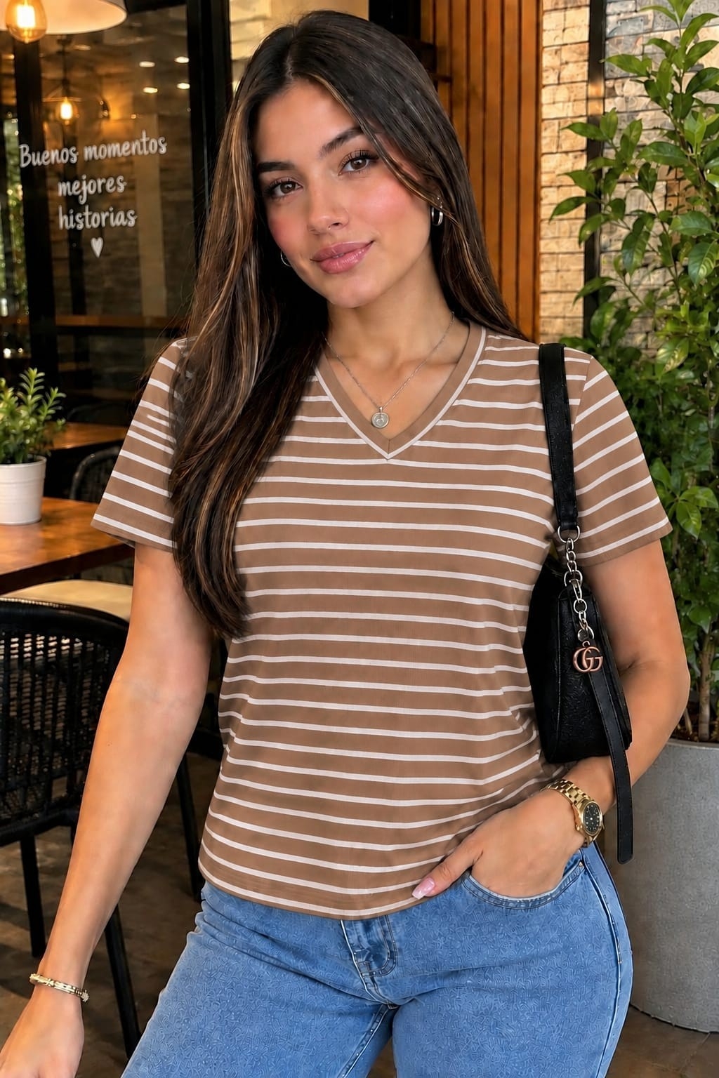 Remeras Cuello V - Imagen 2