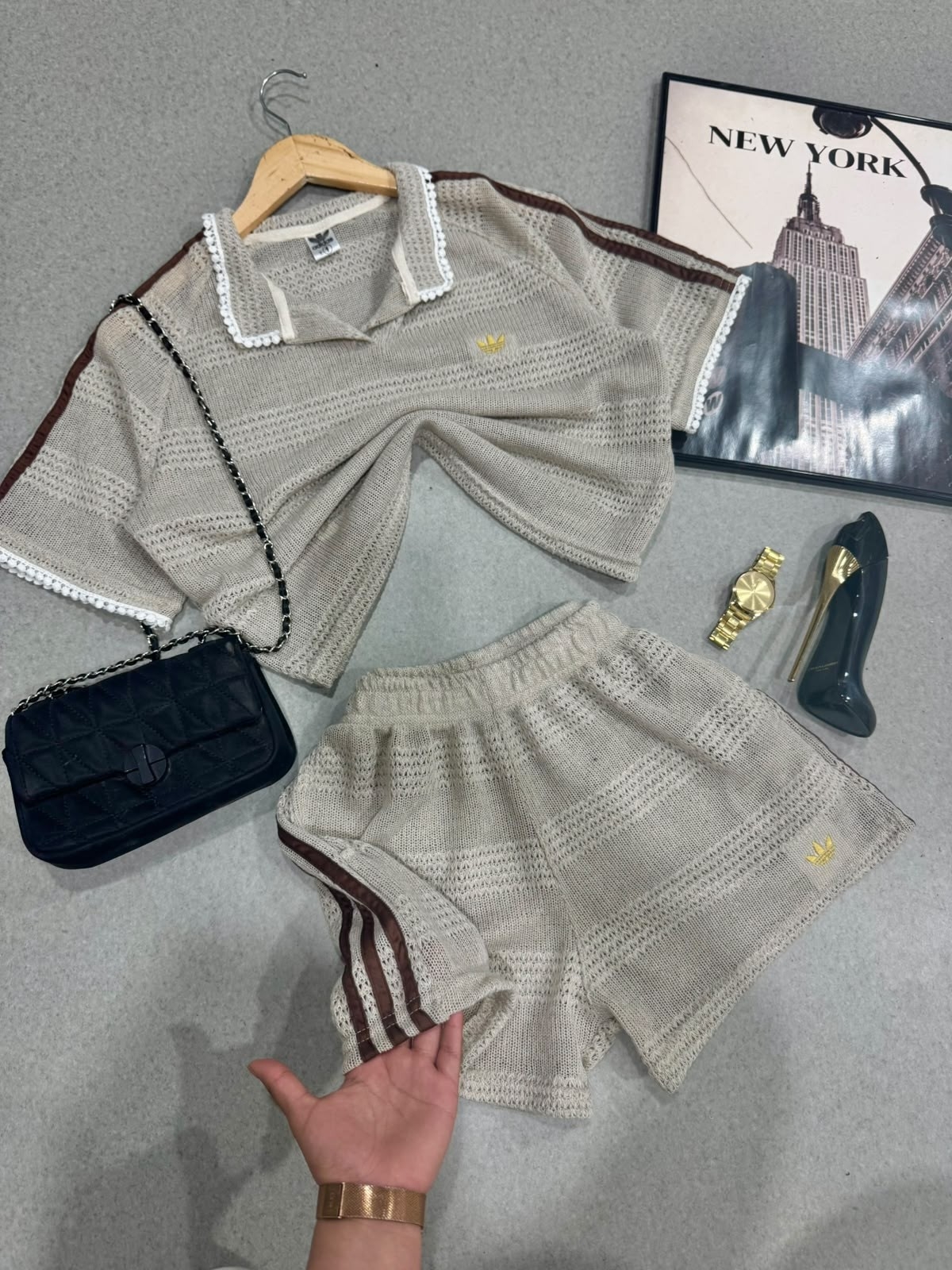 Conjunto Dama Hilo Bordado - Imagen 5