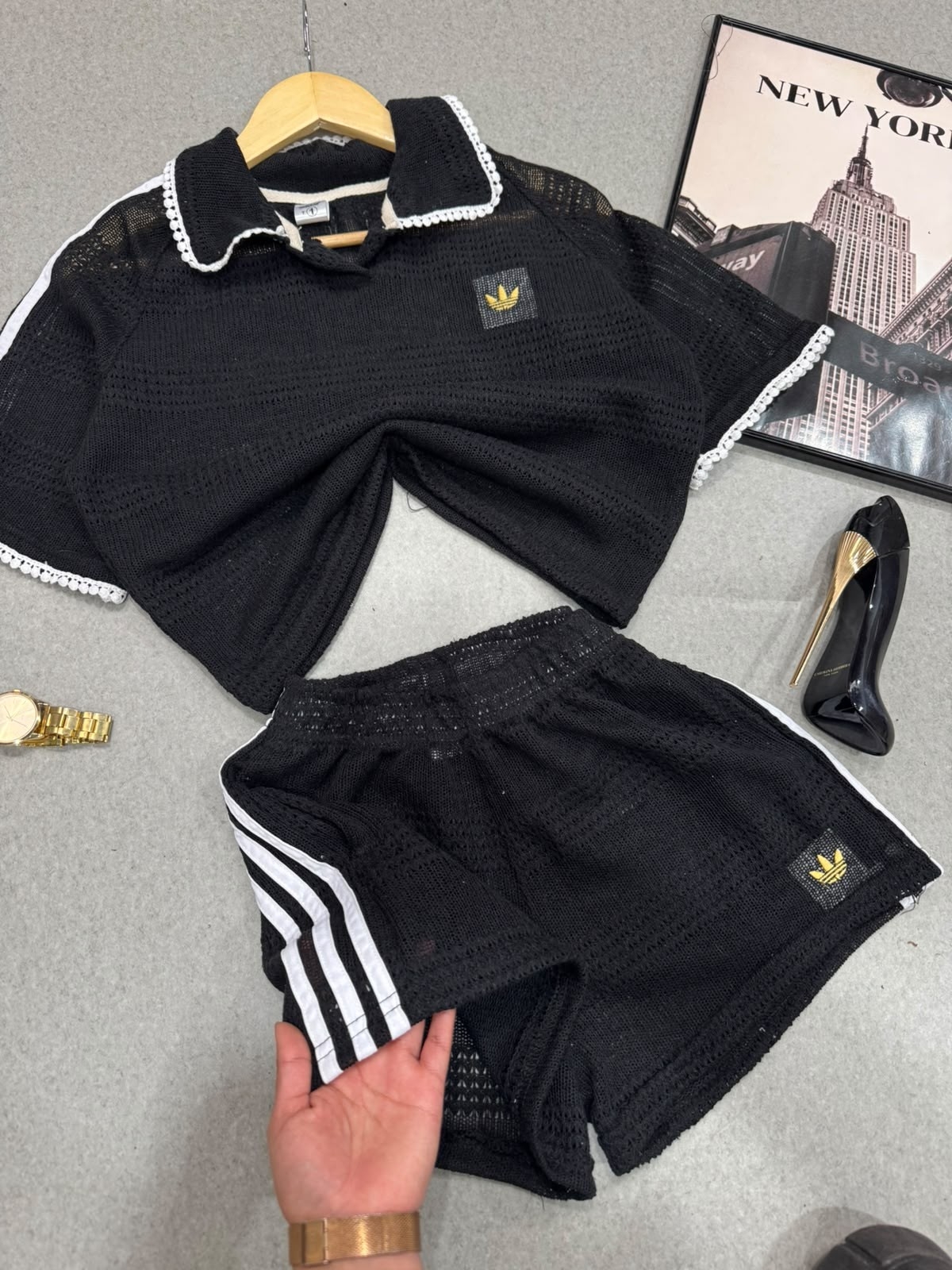 Conjunto Dama Hilo Bordado - Imagen 6