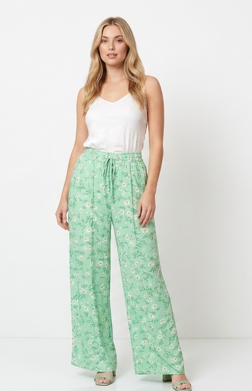 Pantalón Estampado con Lazo 1017-1018-1020 - Imagen 2