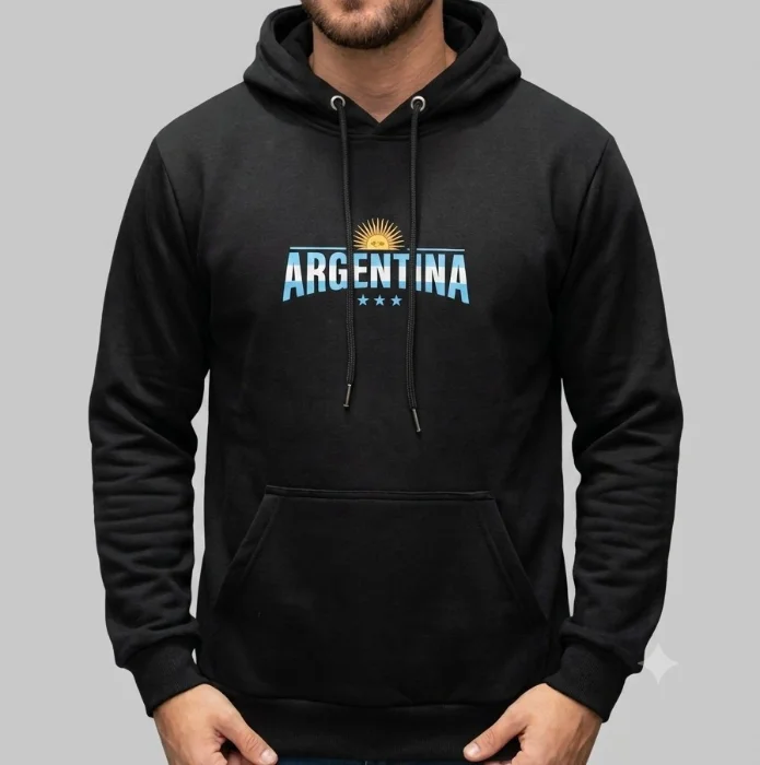 Buzo Capucha Argentina