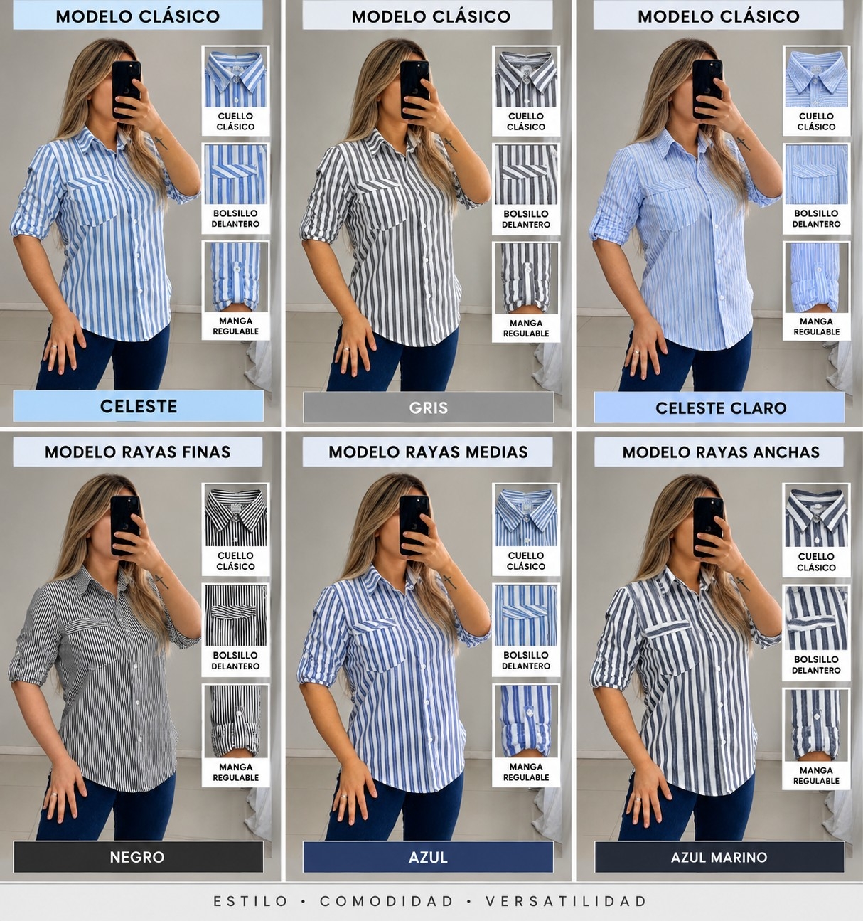 Camisas  Rayadas - Imagen 3