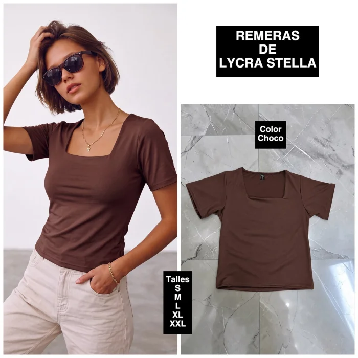 Remeras de Licra Stella