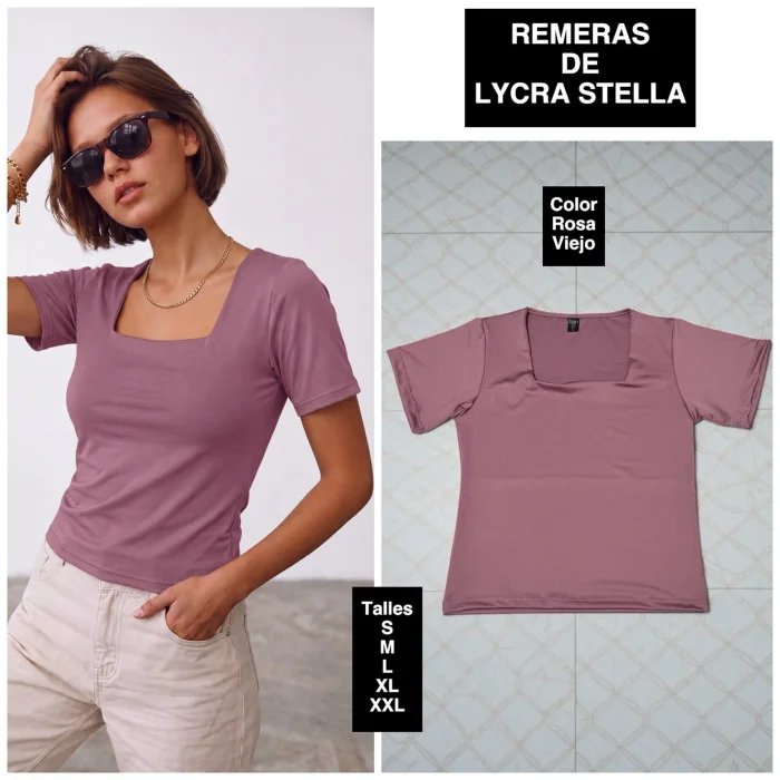 Remeras de Licra Stella